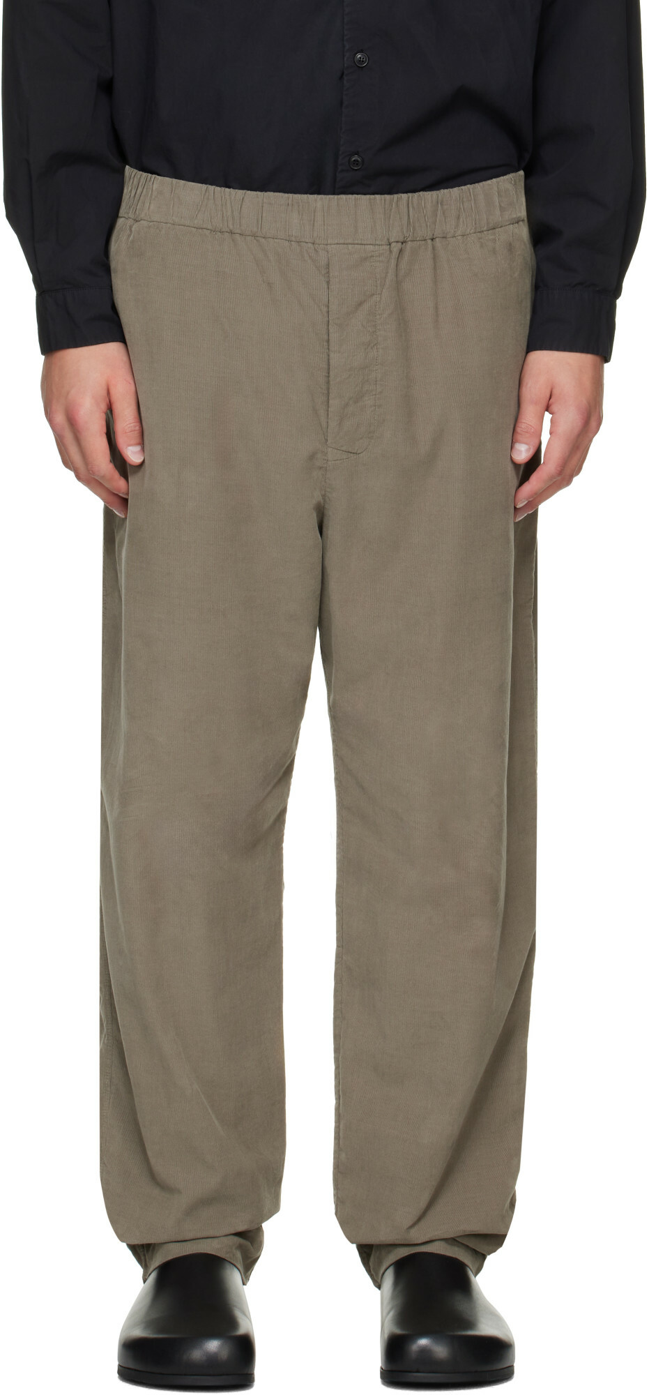 CASEY CASEY Khaki Jog Ah Trousers