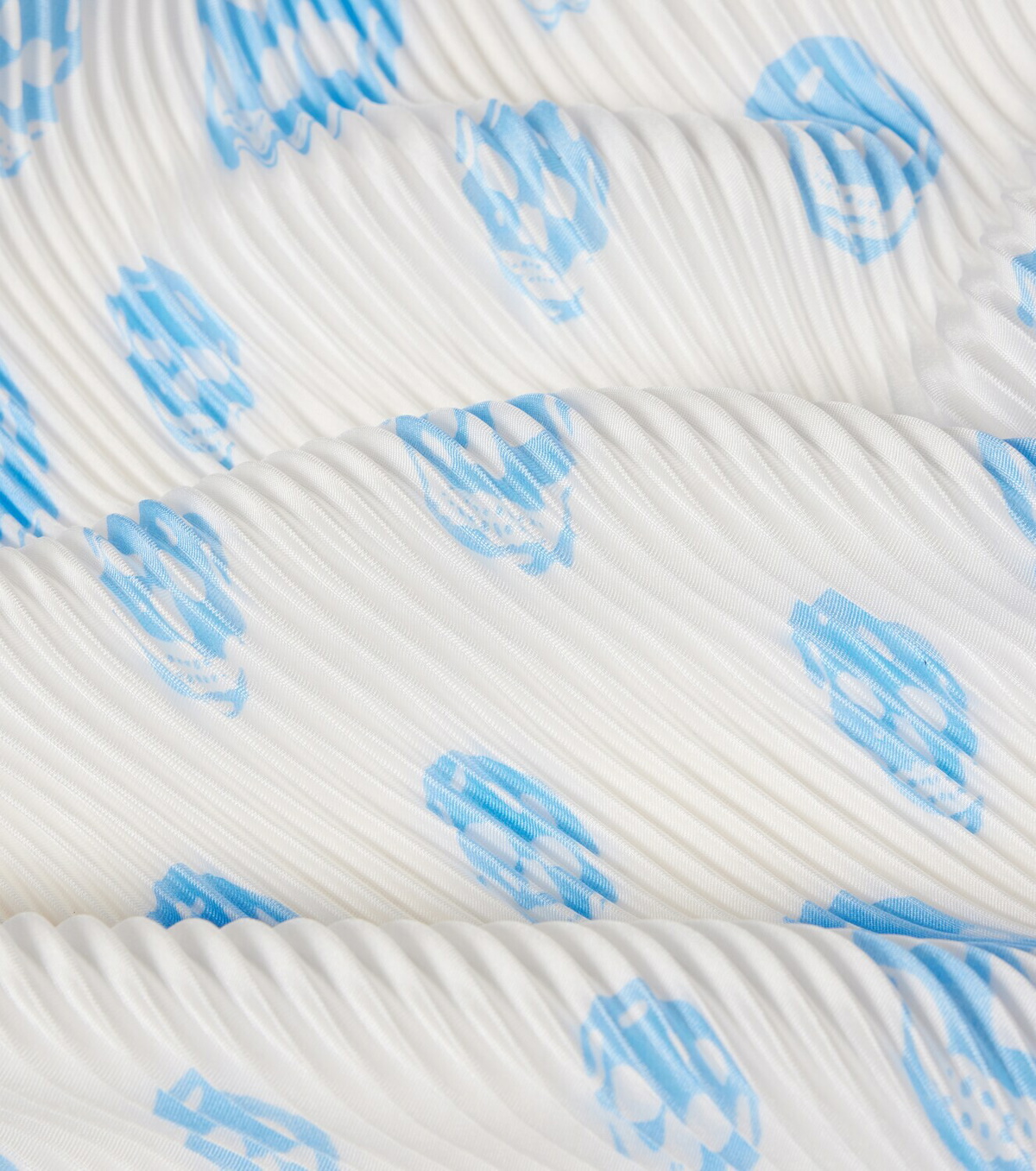 McQueen Skull silk scarf