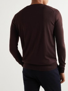 Loro Piana - Virgin Wool Sweater - Burgundy