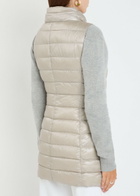 Herno Hooded Shell Gilet Grey
