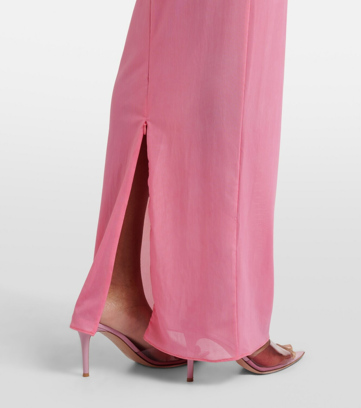 Alex Perry Semi-sheer mesh gown