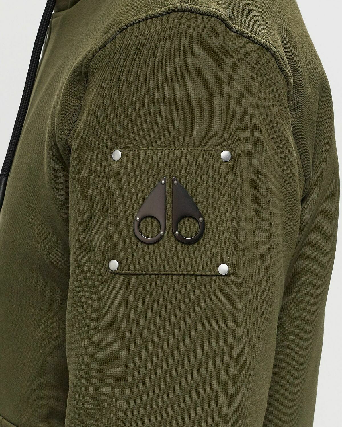 Moose Knuckles Classic Bunny Green Hoodies Moose Knuckles