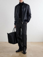 Mr P. - Reversible Leather Jacket - Blue