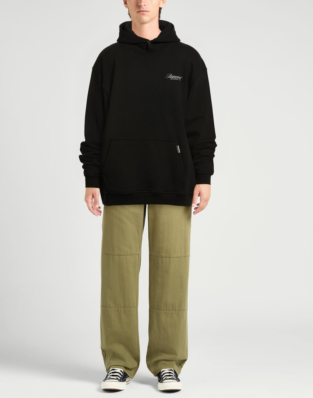 Represent Mens Sweatshirt in Black