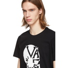 Valentino Black Circle Logo T-Shirt