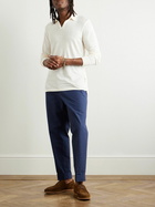 Orlebar Brown - Felix Linen-Blend Jersey Polo Shirt - Neutrals