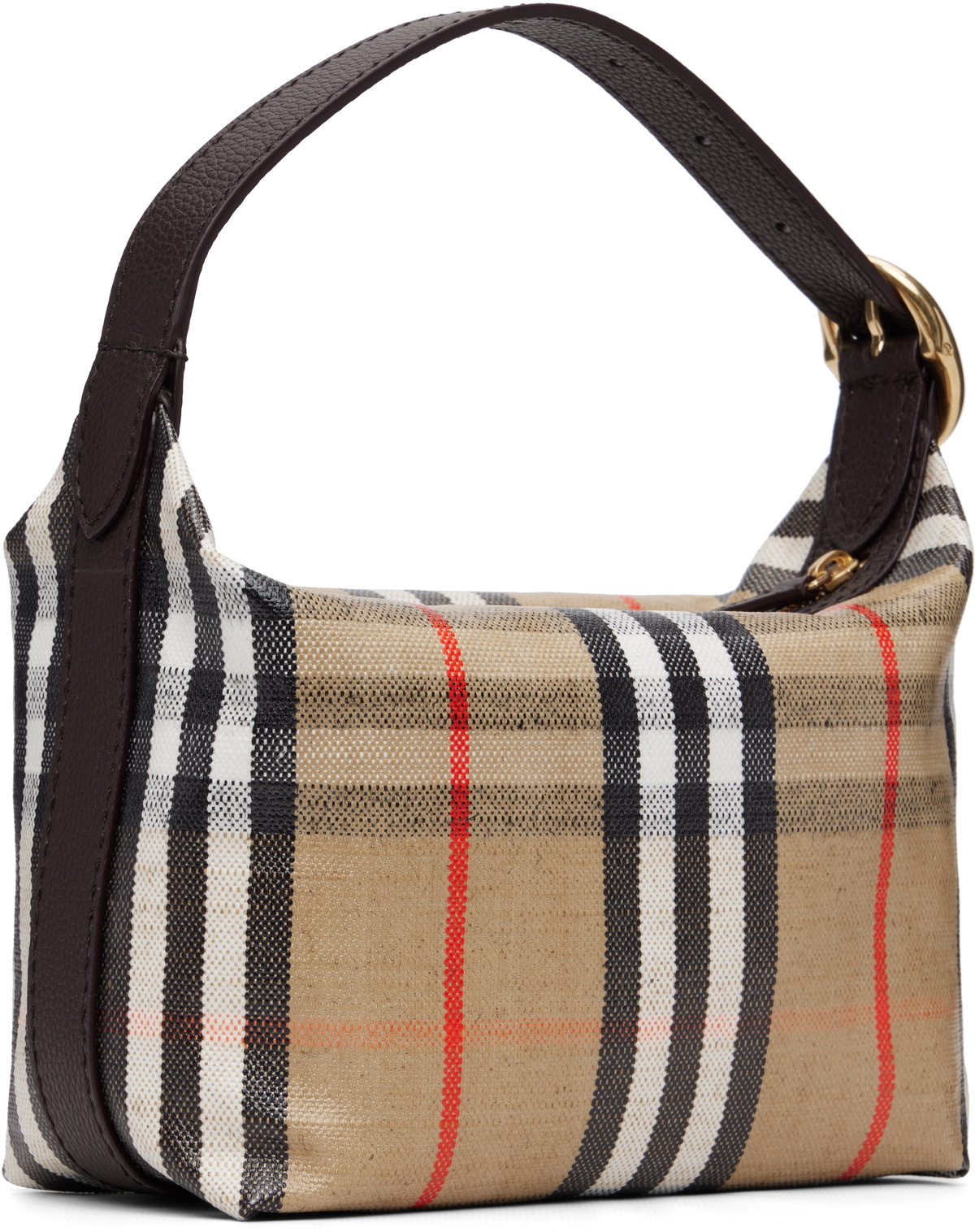 Burberry Brown Mini Highlands Duffle Bag