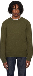 A.P.C. Khaki Lucien Sweater