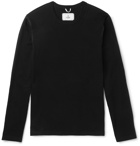 Reigning Champ - Cotton-Mesh Sweatshirt - Men - Black