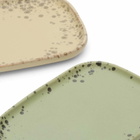 HKliving Small Trays - Set of 2 in Crayon 