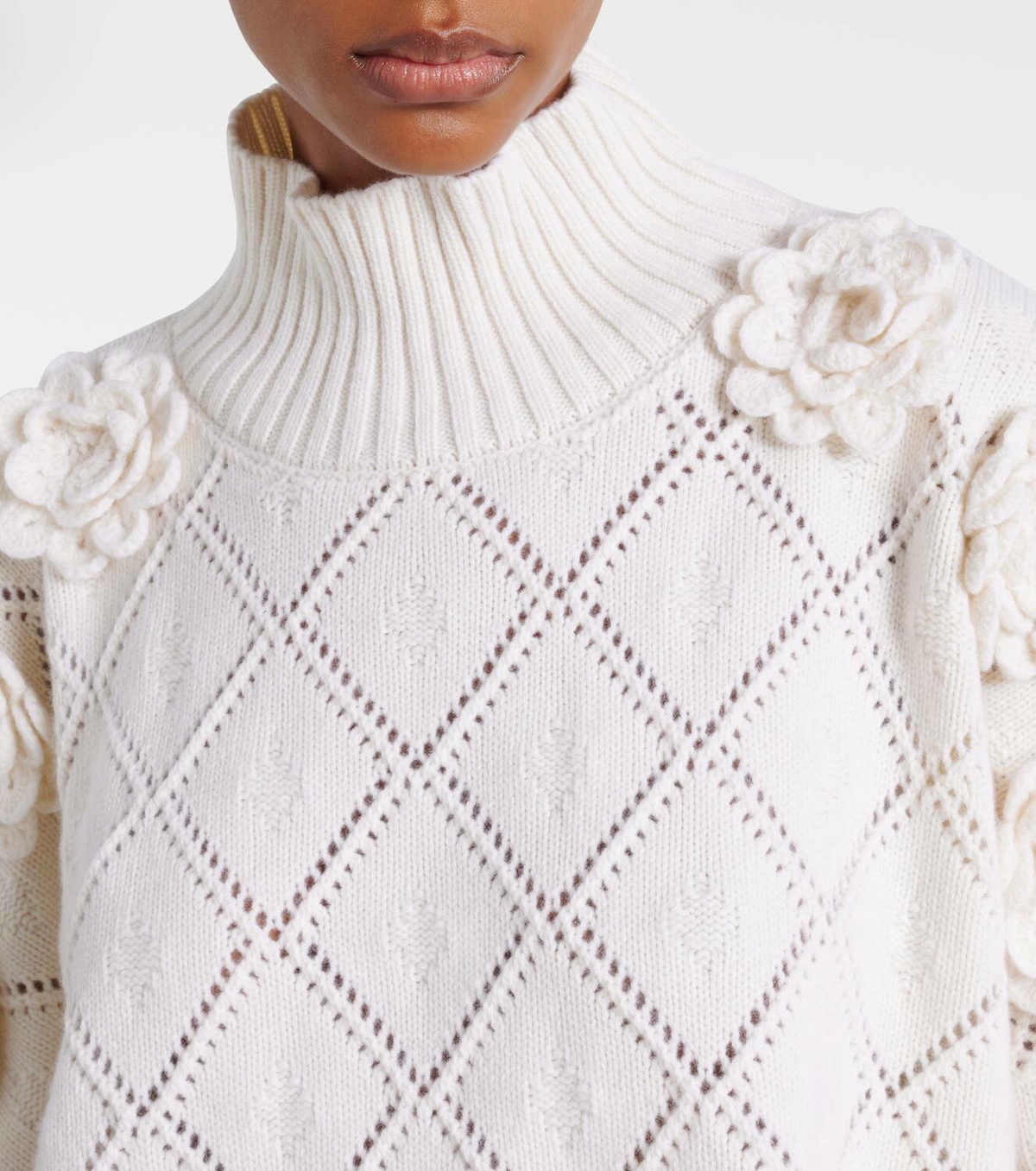 Elie Saab Wool and cashmere sweater
