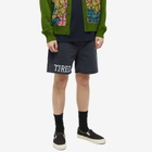 Tired Skateboards Men's Broken Bones Shorts in Washed Black