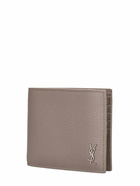 SAINT LAURENT - Tiny Cassandre Leather Wallet