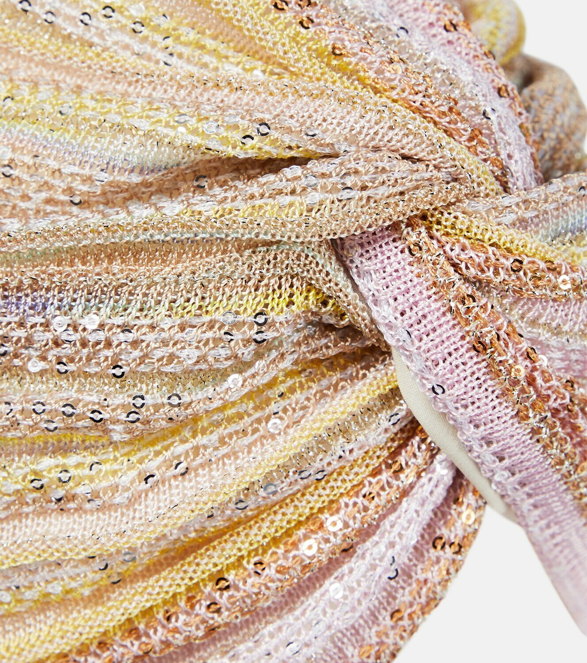 Missoni - Sequined knit headband Missoni