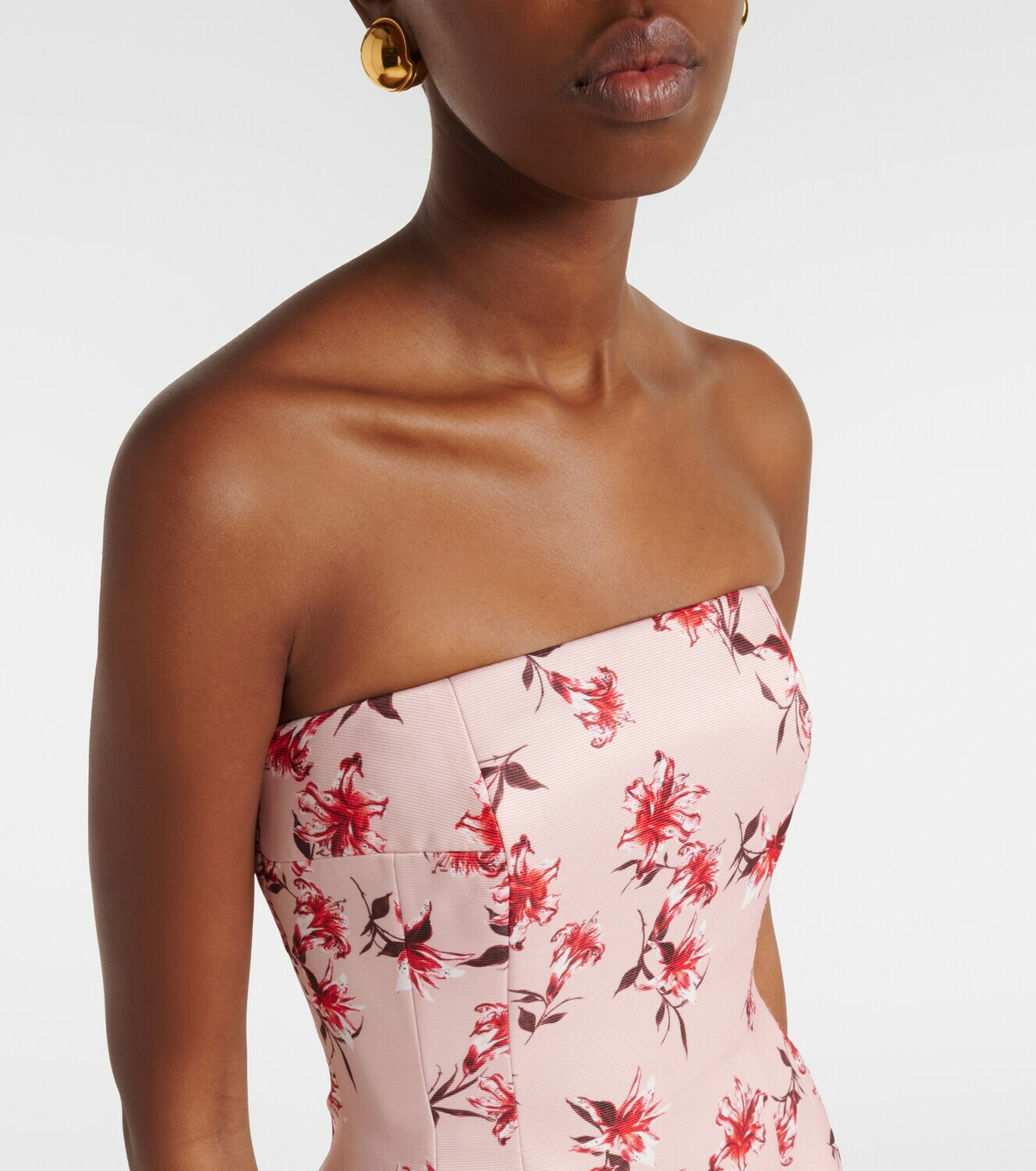 Emilia Wickstead Laelia floral gown