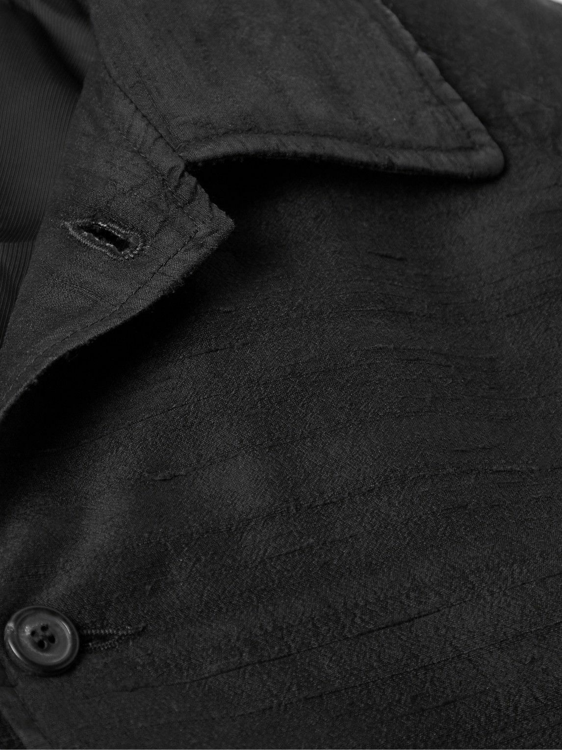 Maison Margiela - Silk-Dupion Padded Bomber Jacket - Black Maison