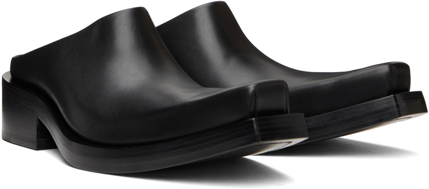 Balenciaga Black Santiago Mules Balenciaga