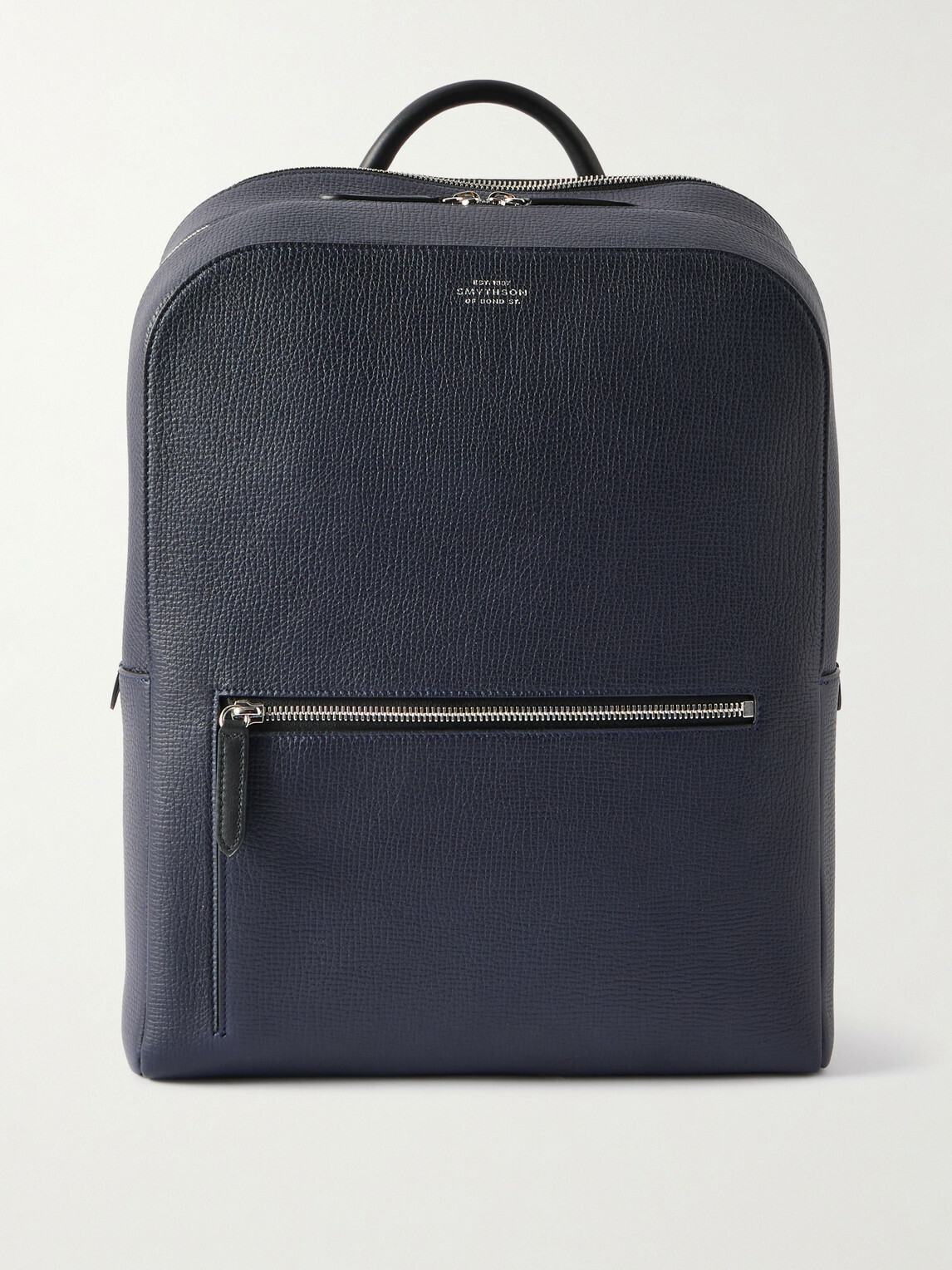 Smythson - Ludlow Full-Grain Leather Backpack