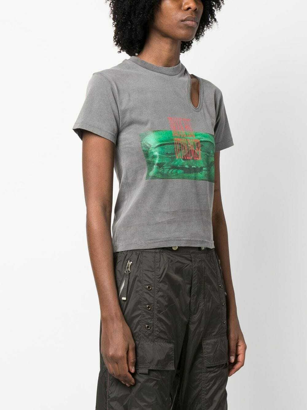 Ottolinger - Knitted Dream Lace Shirt - Neon Earth main image 0