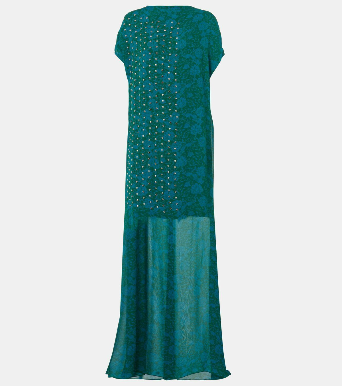 Dries Van Noten Printed embellished maxi dress Dries Van Noten Dries Van Noten Printed embellished maxi dress Dries Van Noten
