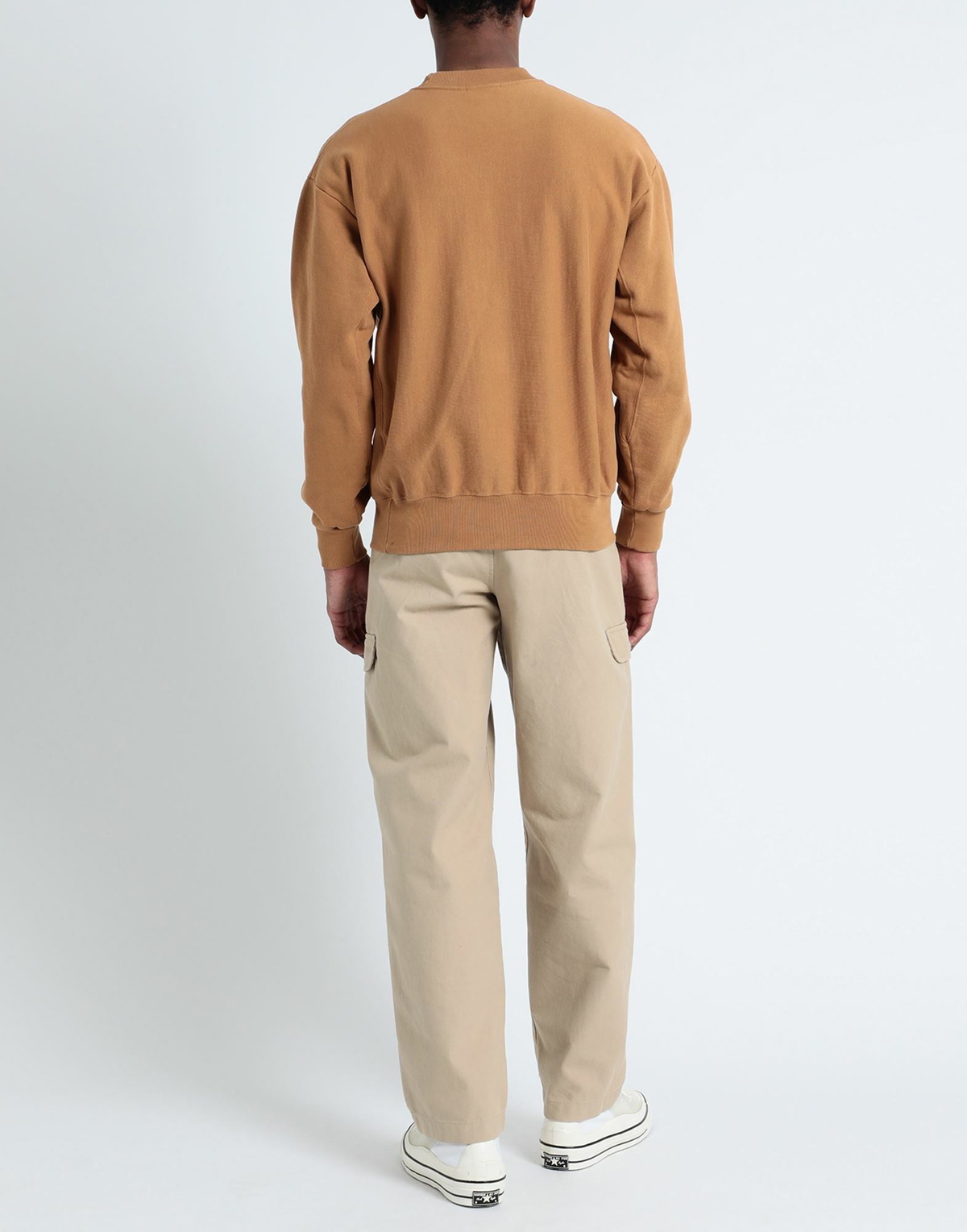 Aries Mens Sweatshirt Camel