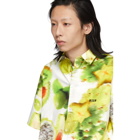 MSGM Multicolor Fruit Graphic Shirt