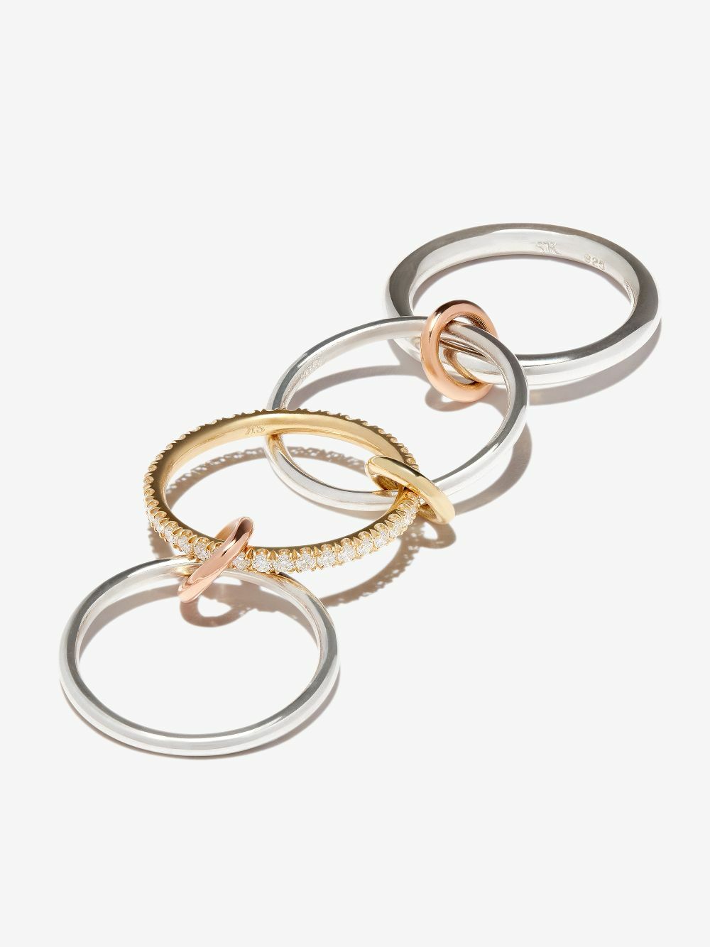 Spinelli Kilcollin Sterling Silver Nimbus Diamond Ring