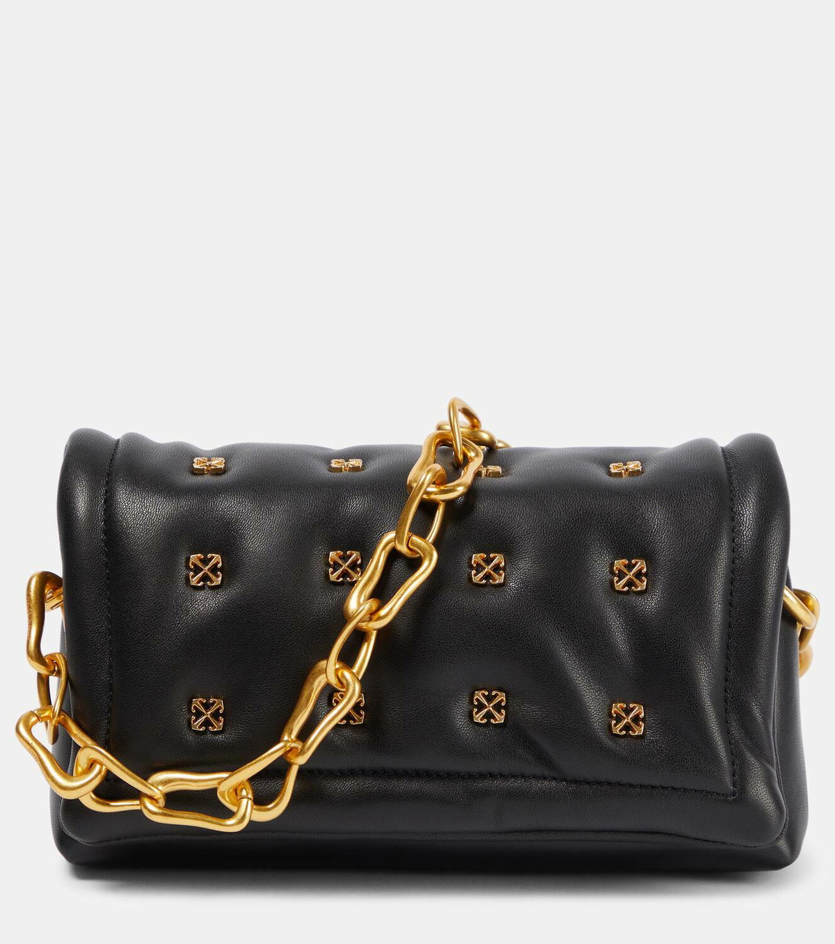 Off-White Arrows quilted leather crossbody bag