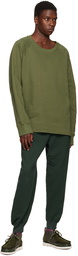 nanamica Green Cotton Lounge Pants