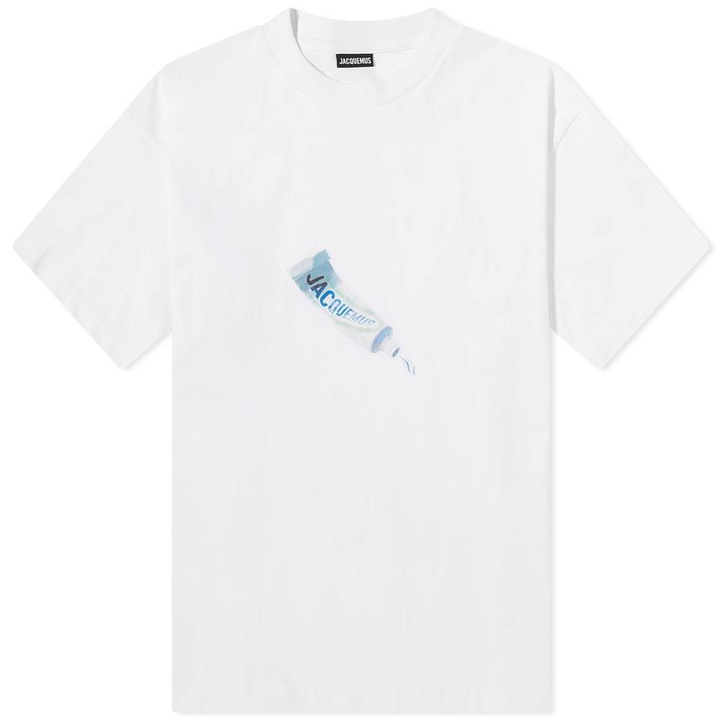 Photo: Jacquemus Toothpaste Logo Tee