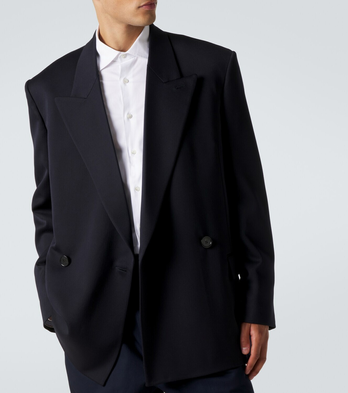 Loewe Double-breasted wool blazer