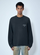 Acne Studios Long Sleeve Cotton Jersey T-Shirt