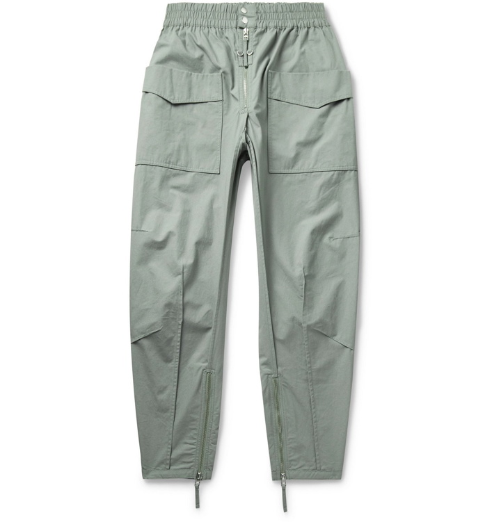 Photo: Isabel Marant - Tilsen Tapered Cotton Cargo Trousers - Green