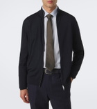 Zegna Wool zip-up cardigan