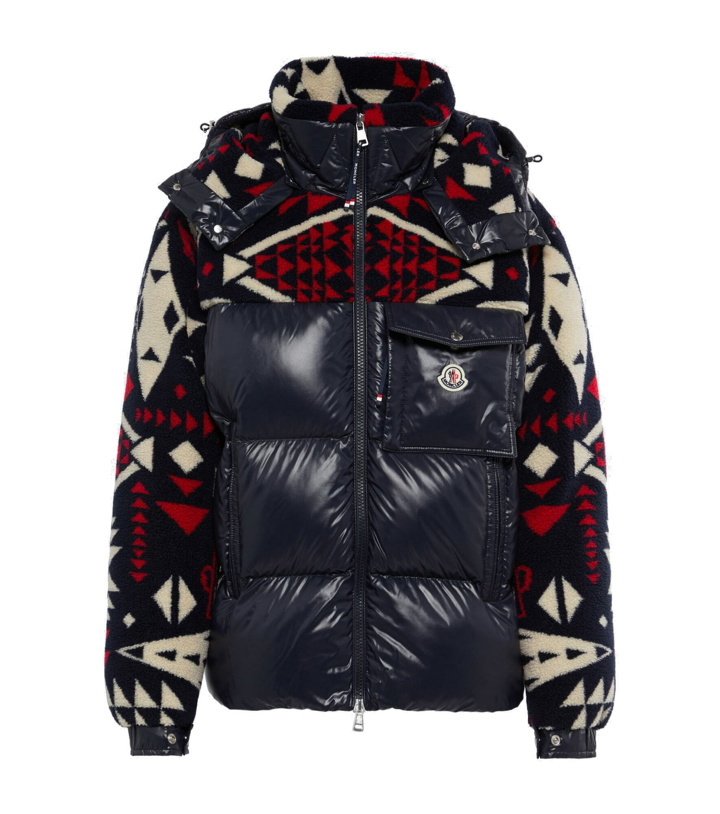 Photo: Moncler - Thymelee hooded wool down jacket