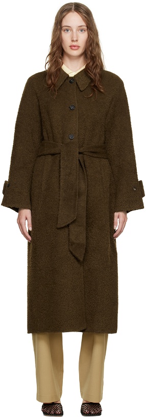 Photo: Arch The Brown Self-Tie Trench Coat