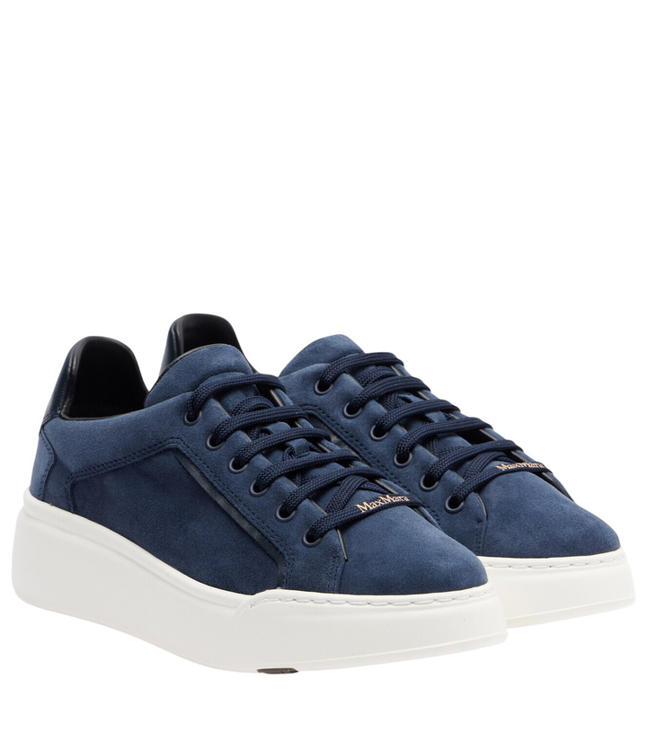 Photo: Max Mara Suede platform sneakers
