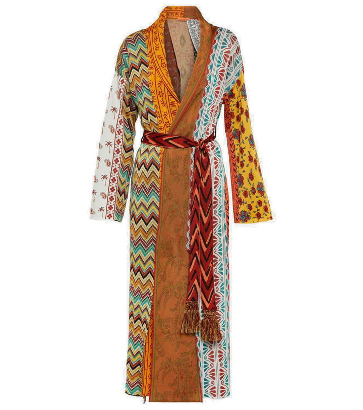 Photo: Alanui Scent of Incense patchwork coat