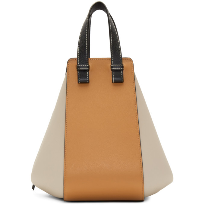 Loewe Hammock Small Shoulder Bag Taupe