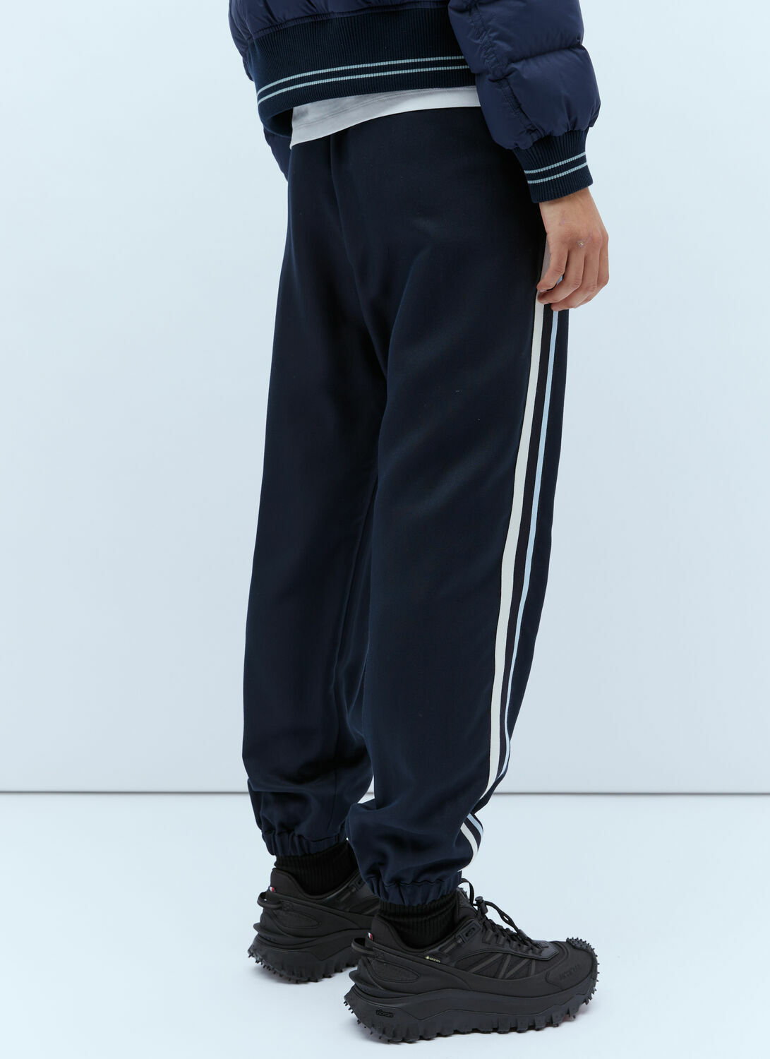 Moncler Logo Embroidery Track Pants