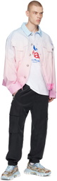 Balmain White Evian Edition T-Shirt