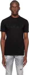 Dsquared2 Black Crystals Cool T-Shirt