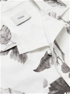 ERDEM - Philip Printed Cotton-Poplin Shirt - White