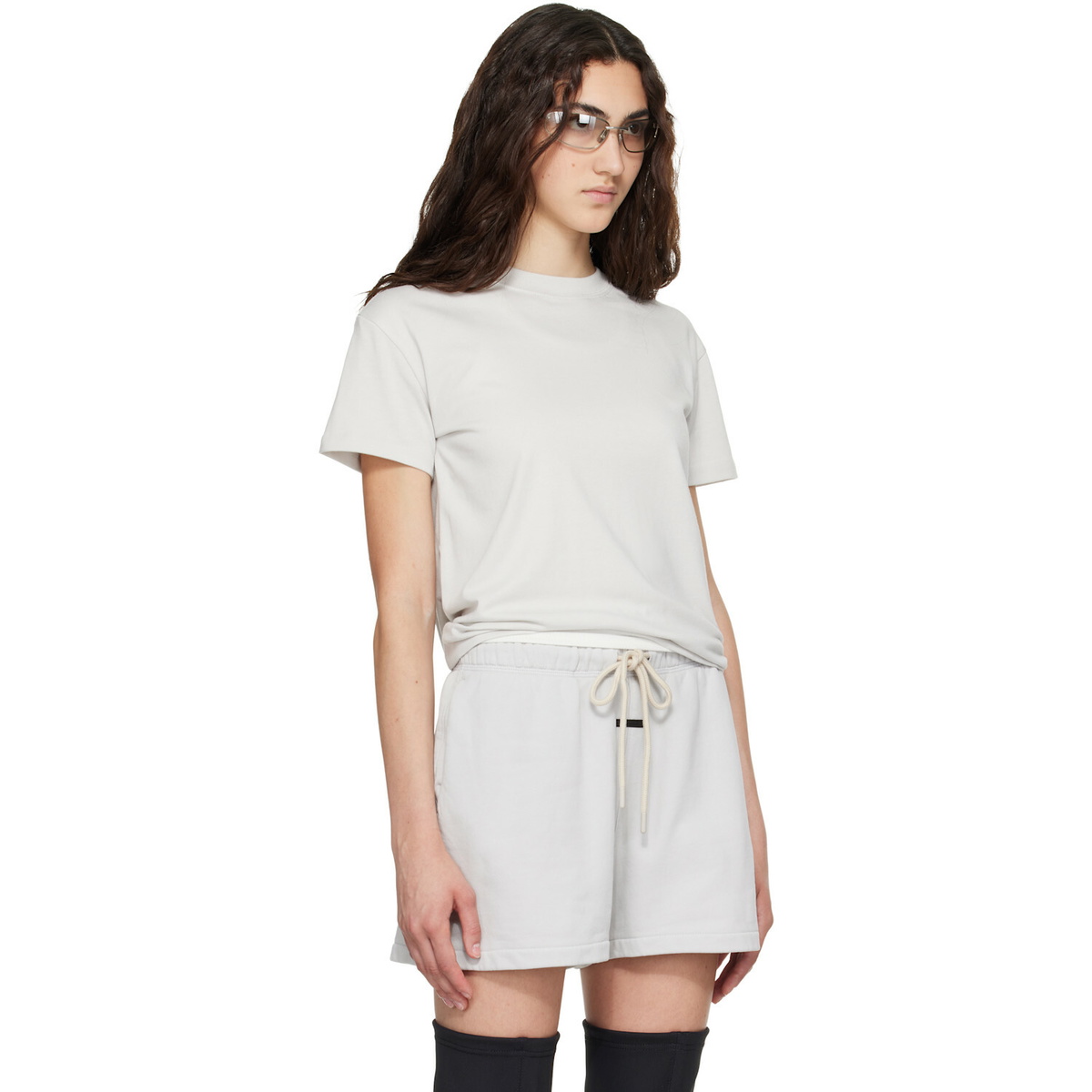 Fear of God ESSENTIALS Gray Classic Fit T-shirt