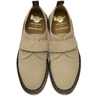 Dr. Martens Beige Engineered Garments Edition Suede 1461 Smith Derbys