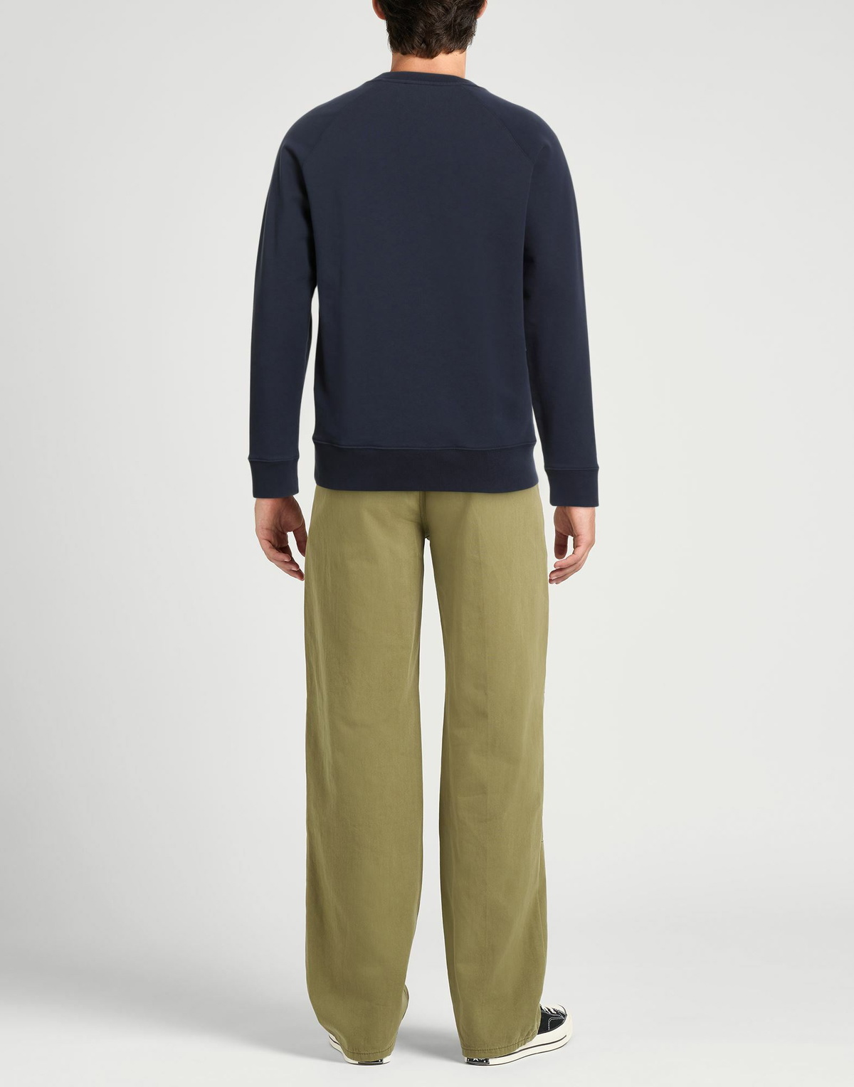 Maison Kitsuné Mens Sweatshirt in Navy