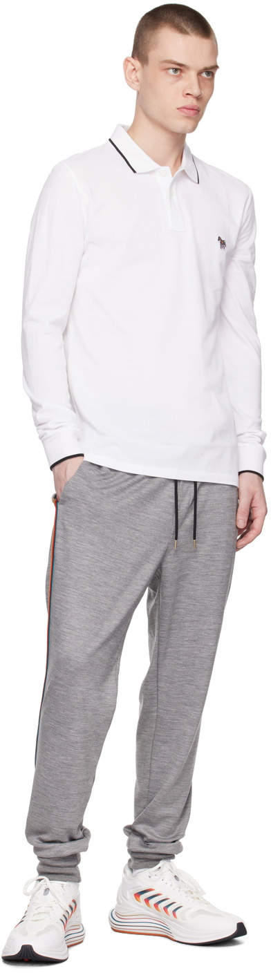 PS by Paul Smith White Zebra Polo