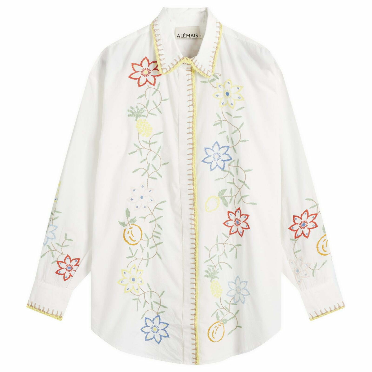 ALEMAIS Villa Romantica Blouse - Cream