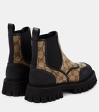 Gucci GG canvas Chelsea boots