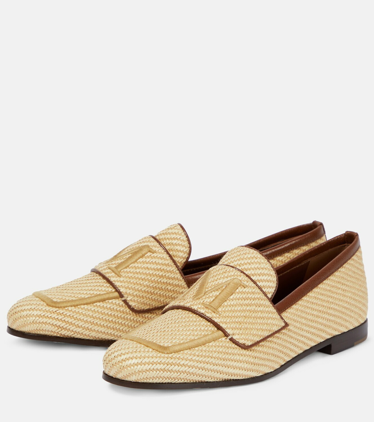 Max Mara Lize Leather Loafers